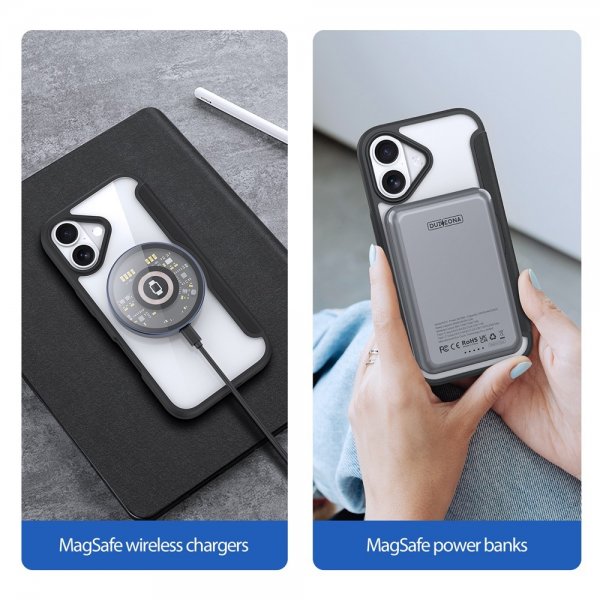 Dux Ducis iPhone 17 Etui Skin X Pro Series MagSafe Sort