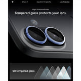 Spigen iPhone 17 Kamerabeskyttelse GLAS.tR EZ Fit Optik Pro 2-pak Blå