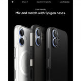 Spigen iPhone 17 Kamerabeskyttelse GLAS.tR EZ Fit Optik Pro 2-pak Blå