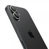Spigen iPhone 17 Kamerabeskyttelse GLAS.tR EZ Fit Optik Pro 2-pak Grøn