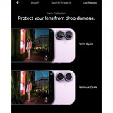 Spigen iPhone 17 Kamerabeskyttelse GLAS.tR EZ Fit Optik Pro 2-pak Lilla