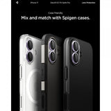 Spigen iPhone 17 Kamerabeskyttelse GLAS.tR EZ Fit Optik Pro 2-pak Lilla