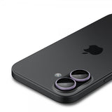 Spigen iPhone 17 Kamerabeskyttelse GLAS.tR EZ Fit Optik Pro 2-pak Lilla