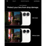Spigen iPhone 17 Kamerabeskyttelse GLAS.tR EZ Fit Optik Pro 2-pak Sølv