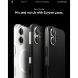 Spigen iPhone 17 Kamerabeskyttelse GLAS.tR EZ Fit Optik Pro 2-pak Sølv