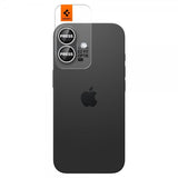 Spigen iPhone 17 Kamerabeskyttelse GLAS.tR EZ Fit Optik Pro 2-pak Sølv