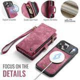 CaseMe iPhone 17 Pro Etui 008 Series Aftageligt Cover Rød