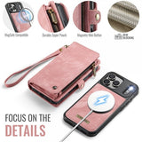 CaseMe iPhone 17 Pro Etui 008 Series Aftageligt Cover Rosa