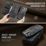 CaseMe iPhone 17 Pro Etui 008 Series Aftageligt Cover Sort