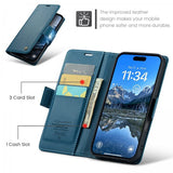 CaseMe iPhone 17 Pro Etui 023 Series Blå