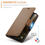 CaseMe iPhone 17 Pro Etui 023-serien Brun
