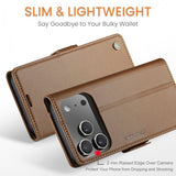 CaseMe iPhone 17 Pro Etui 023-serien Brun