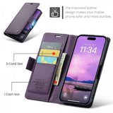 CaseMe iPhone 17 Pro Etui 023 Series Lilla