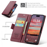 CaseMe iPhone 17 Pro Etui 023-serien Rød