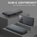 CaseMe iPhone 17 Pro Etui 023 Series Sort