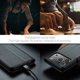 CaseMe iPhone 17 Pro Etui 023 Series Sort
