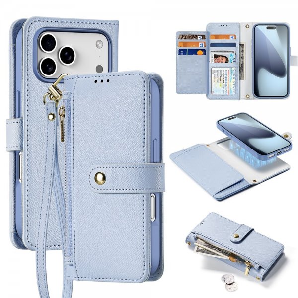 Dux Ducis iPhone 17 Pro Etui 2-i-1 Lawa Series MagSafe Blå