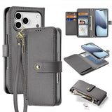 Dux Ducis iPhone 17 Pro Etui 2-i-1 Lawa Series MagSafe Grå