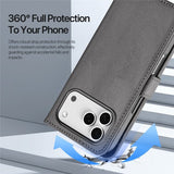 Dux Ducis iPhone 17 Pro Etui 2-i-1 Lawa Series MagSafe Grå
