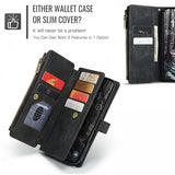 CaseMe iPhone 17 Pro Etui C30 Serie Sort