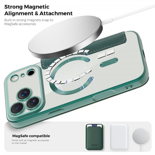 iPhone 17 Pro Cover MagSafe Grøn