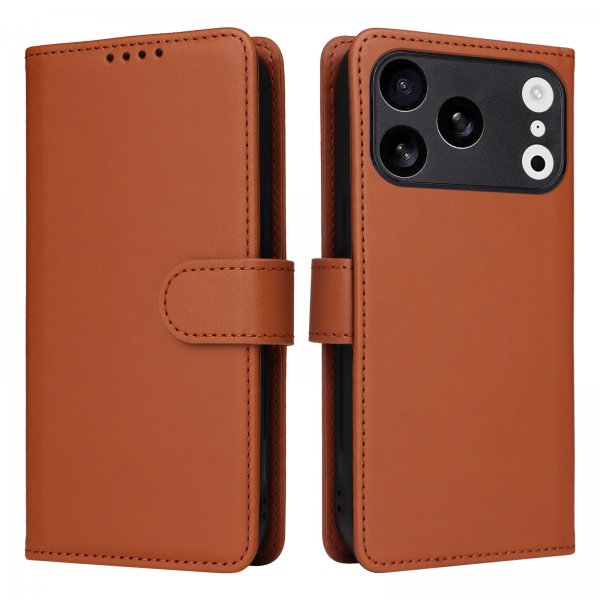 Betopnice iPhone 17 Pro Etui med Aftageligt Cover 005 Brun