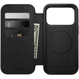 Nomad iPhone 17 Pro Etui Modern Læder Folio Brun