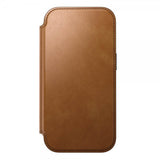 Nomad iPhone 17 Pro Etui Modern Leather Folio English Tan