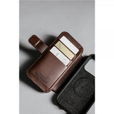 Nomad iPhone 17 Pro Etui Modern Læder Folio Horween Rustic Brown
