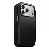 Nomad iPhone 17 Pro Etui Modern Leather Folio Sort