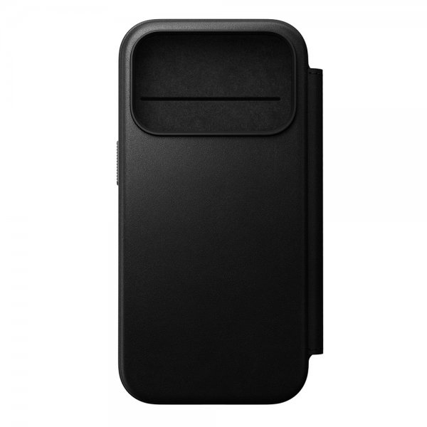 Nomad iPhone 17 Pro Etui Modern Leather Folio Sort
