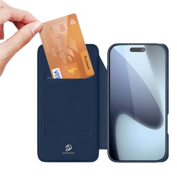 Dux Ducis iPhone 17 Pro Etui Skin Pro Series Blå