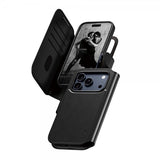 CARE by PanzerGlass iPhone 17 Pro Etui Tango Two-in-One Wallet MagSafe Sort