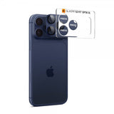Spigen iPhone 17 Pro Kamerabeskyttelsesglas.tR EZ Fit Optik Pro XL Blå