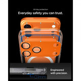 Spigen iPhone 17 Pro Kamerabeskyttelsesglas.tR EZ Fit Optik Pro XL Orange