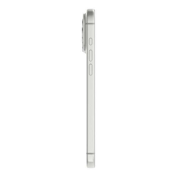 Spigen iPhone 17 Pro Kamerabeskyttelsesglas.tR EZ Fit Optik Pro XL Sølv