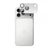 Spigen iPhone 17 Pro Kamerabeskyttelsesglas.tR EZ Fit Optik Pro XL Sølv