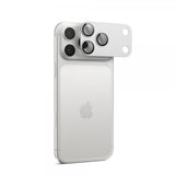 Spigen iPhone 17 Pro Kamerabeskyttelsesglas.tR EZ Fit Optik Pro XL Sølv