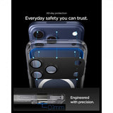Spigen iPhone 17 Pro Kamerabeskyttelsesglas.tR EZ Fit Optik Pro XL Sort