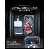 Spigen iPhone 17 Pro Kamerabeskyttelsesglas.tR EZ Fit Optik Pro XL Sort