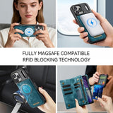 CaseMe iPhone 17 Pro Max Cover 008 Series Aftageligt Cover Blå