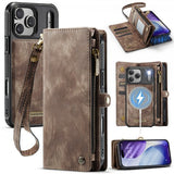 CaseMe iPhone 17 Pro Max Cover 008 Series Aftageligt Cover Brun