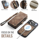 CaseMe iPhone 17 Pro Max Cover 008 Series Aftageligt Cover Brun