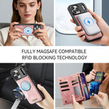 CaseMe iPhone 17 Pro Max Cover 008 Series Aftageligt Cover Rosa