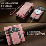 CaseMe iPhone 17 Pro Max Cover 008 Series Aftageligt Cover Rosa