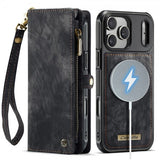 CaseMe iPhone 17 Pro Max Cover 008 Series Aftageligt Cover Sort