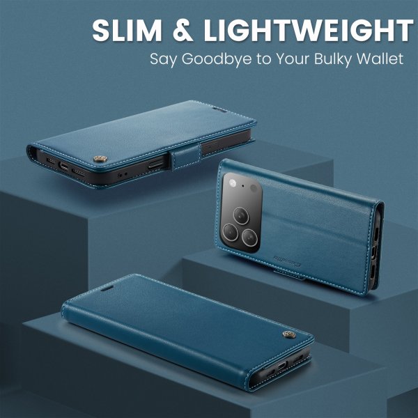 CaseMe iPhone 17 Pro Max Cover 023-serien Blå