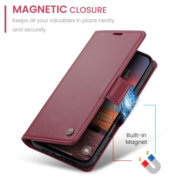 CaseMe iPhone 17 Pro Max Cover 023-serien Rød