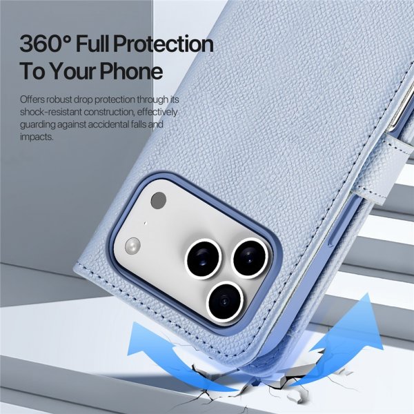 Dux Ducis iPhone 17 Pro Max Cover 2-i-1 Lawa Series MagSafe Blå