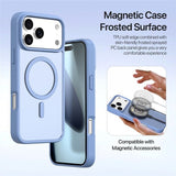 Dux Ducis iPhone 17 Pro Max Cover 2-i-1 Lawa Series MagSafe Blå